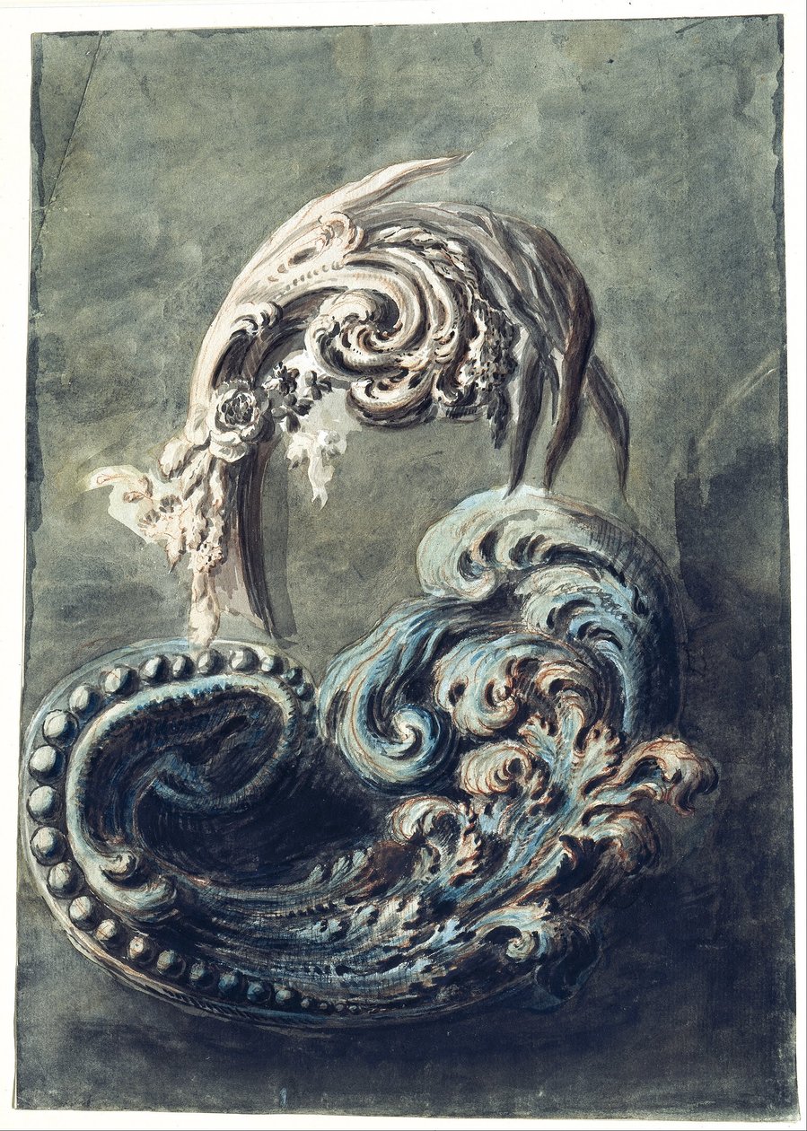 Scroll Ornament by François Cuvilliés the Younger