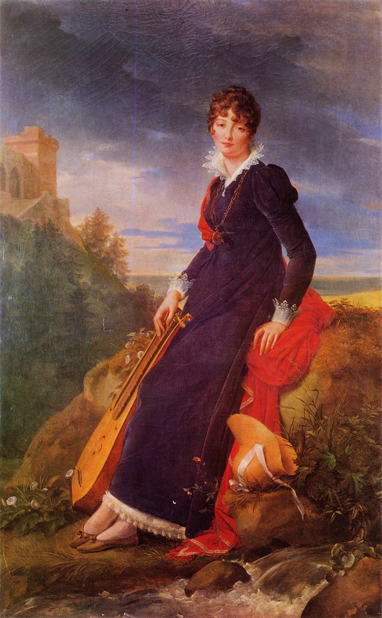 Portrait of Catherine Starzeńska by François Gérard
