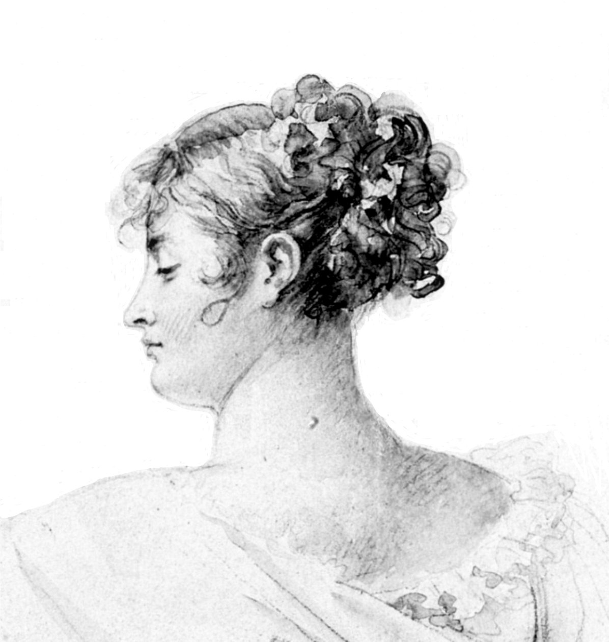 Juliette Récamier (1777-1849) (B) by François Gérard