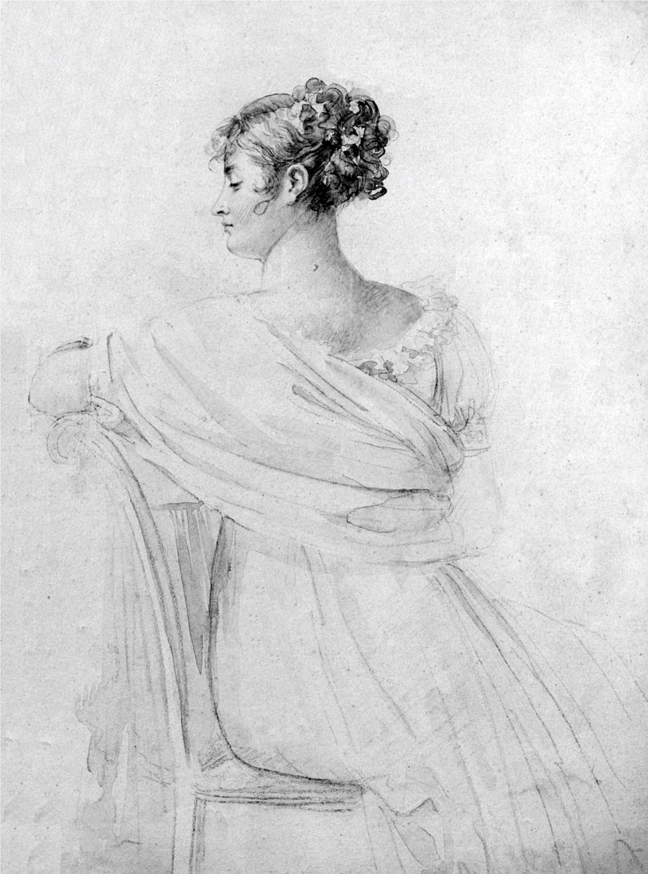 Portrait of Mrs. Récamier by François Gérard