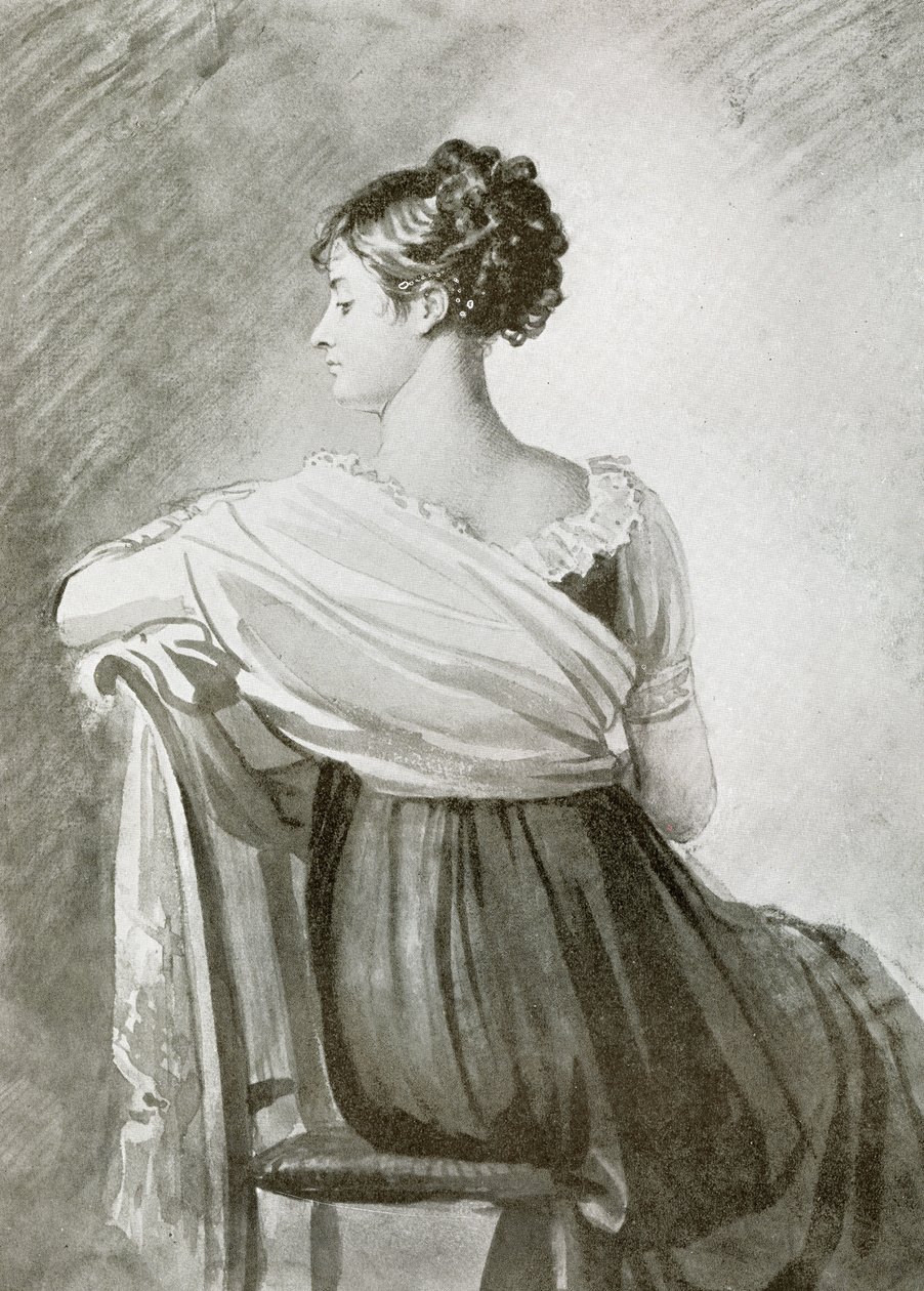 Portrait of Mrs. Récamier by François Gérard