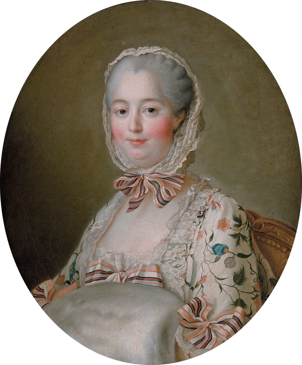 Jeanne-Antoinette Poisson, Marquise de Pompadour (1721-1764) by Francois Hubert Drouais