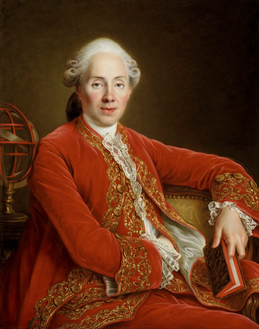 Monsieur Denis-Paul le Pot de la Fontaine by Francois Hubert Drouais