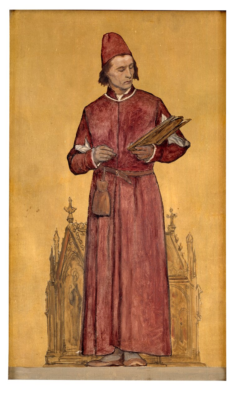 The Painter Hans Memling by François Joseph Navez