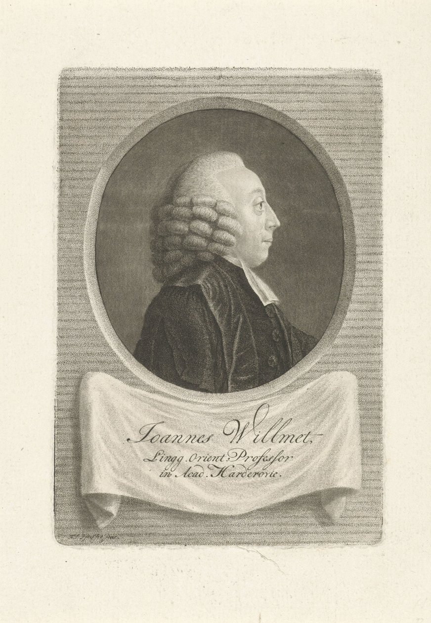 Portrait of Joannes Willmet by François Joseph Pfeiffer (I)