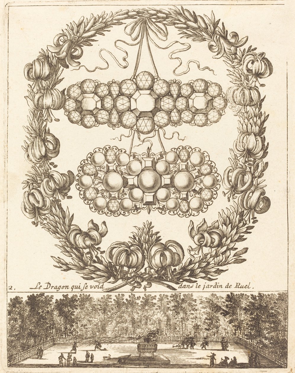 The Dragon Seen in the Garden of Ruel by François Le Febvre