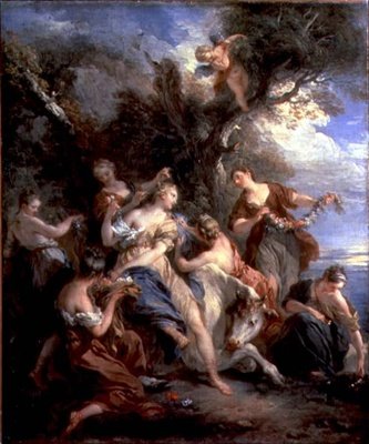 The Rape of Europa, 1725 by François Lemoyne