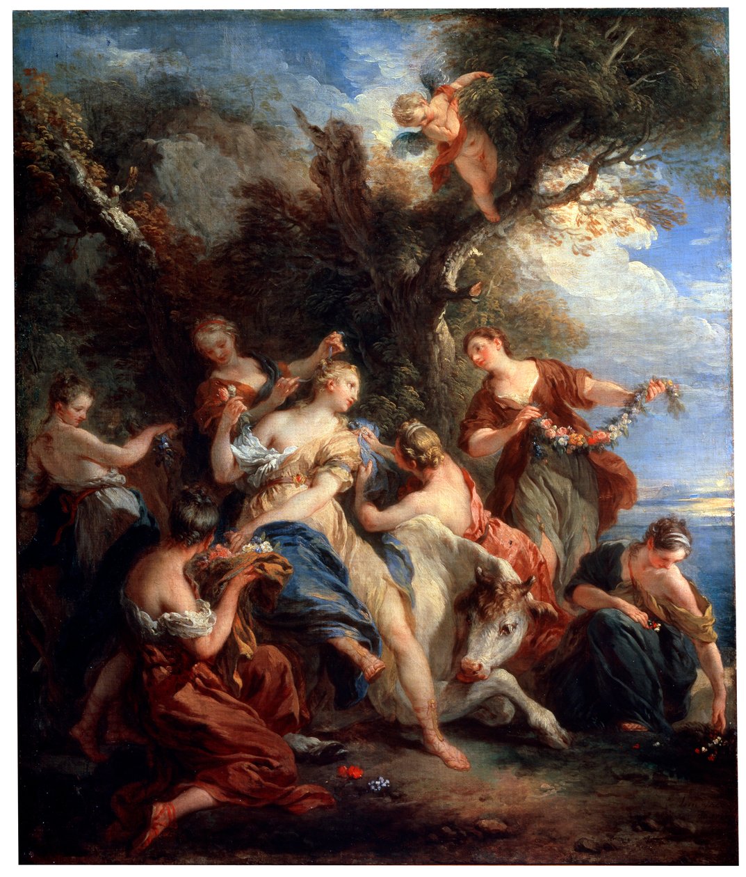 The Rape of Europe by François Lemoyne