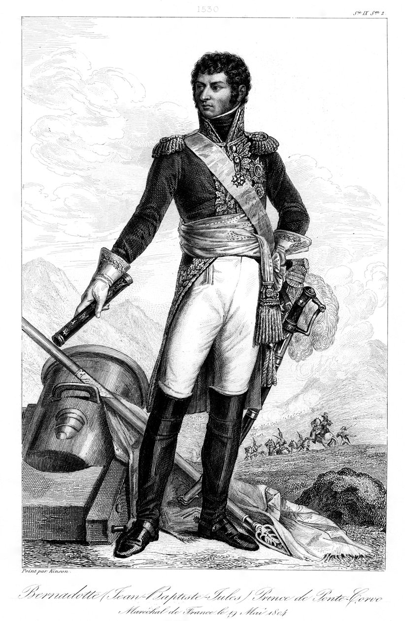 Charles XIV John of Sweden 1763-1844, King of Sweden, 1839 by François Pigeot