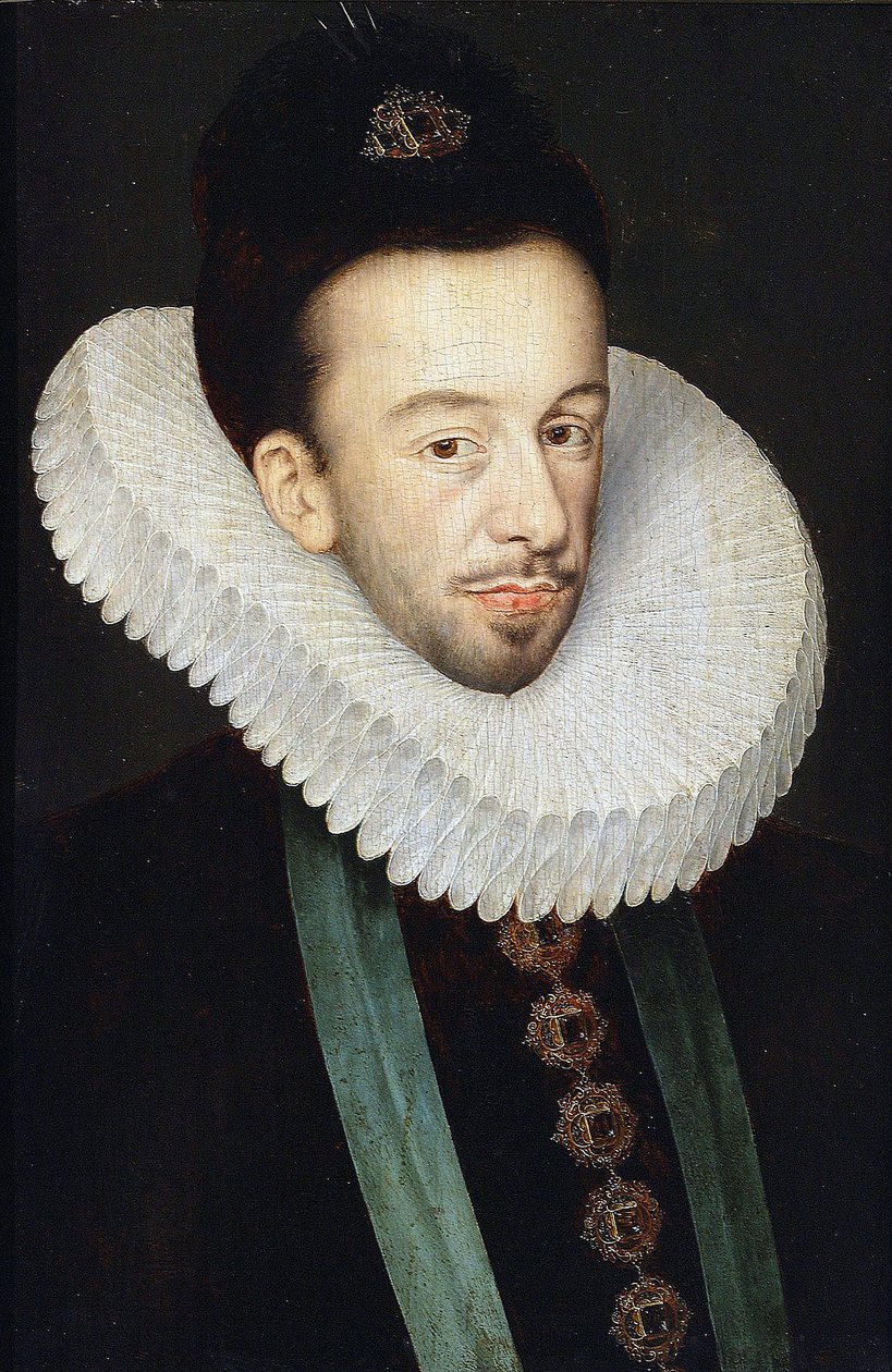 Portrait of Henry III of France, King of Poland and Grand Duke of Lithuania by François Quesnel