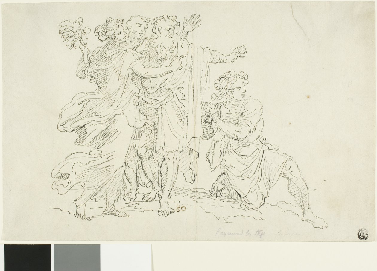 Four Classical Figures by François Roëttiers