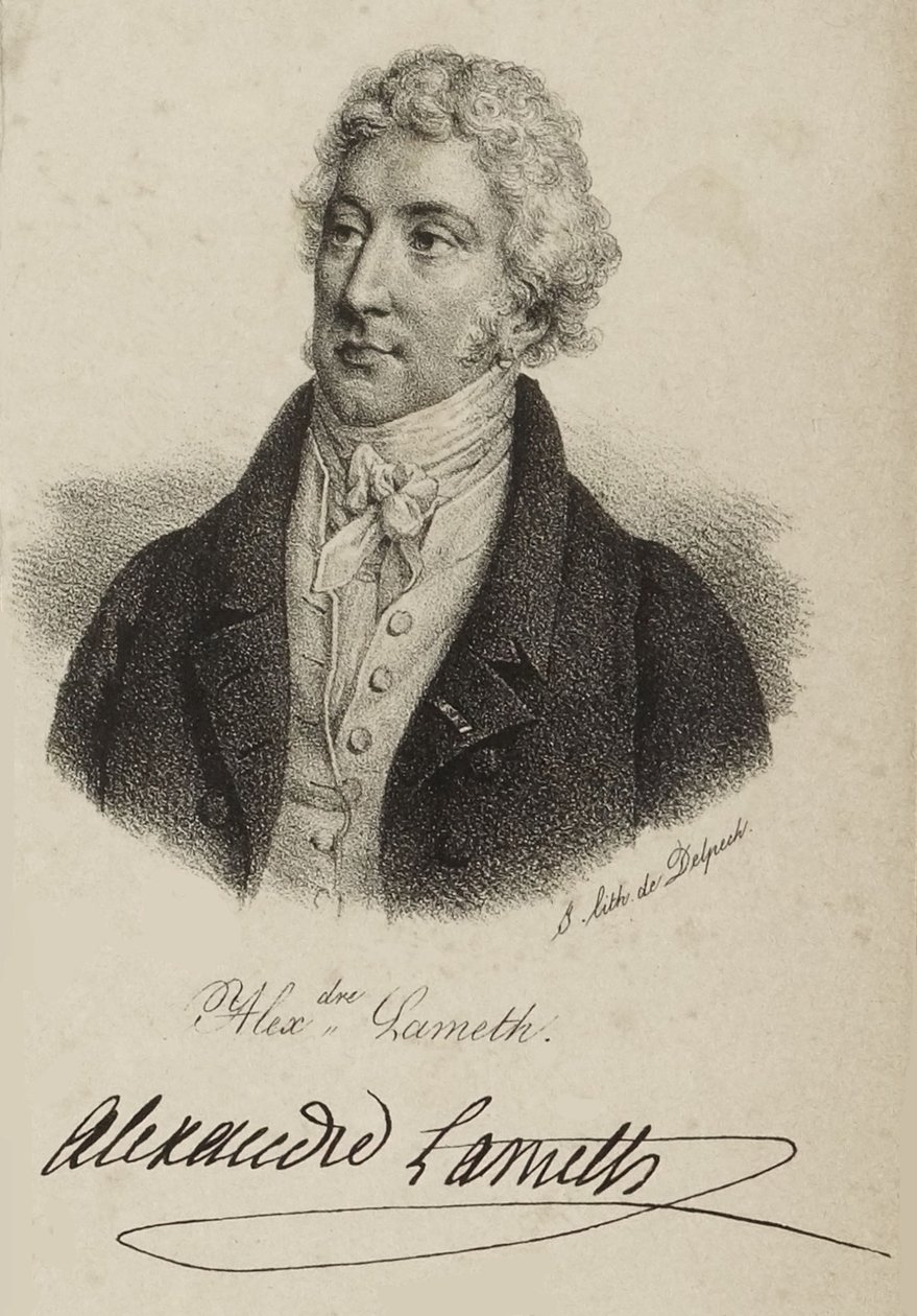 Alexandre Lameth by Francois Seraphin Delpech