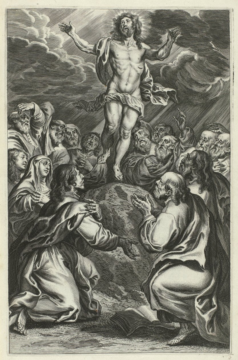 Ascension of Christ by François Stuerhelt (possibly)
