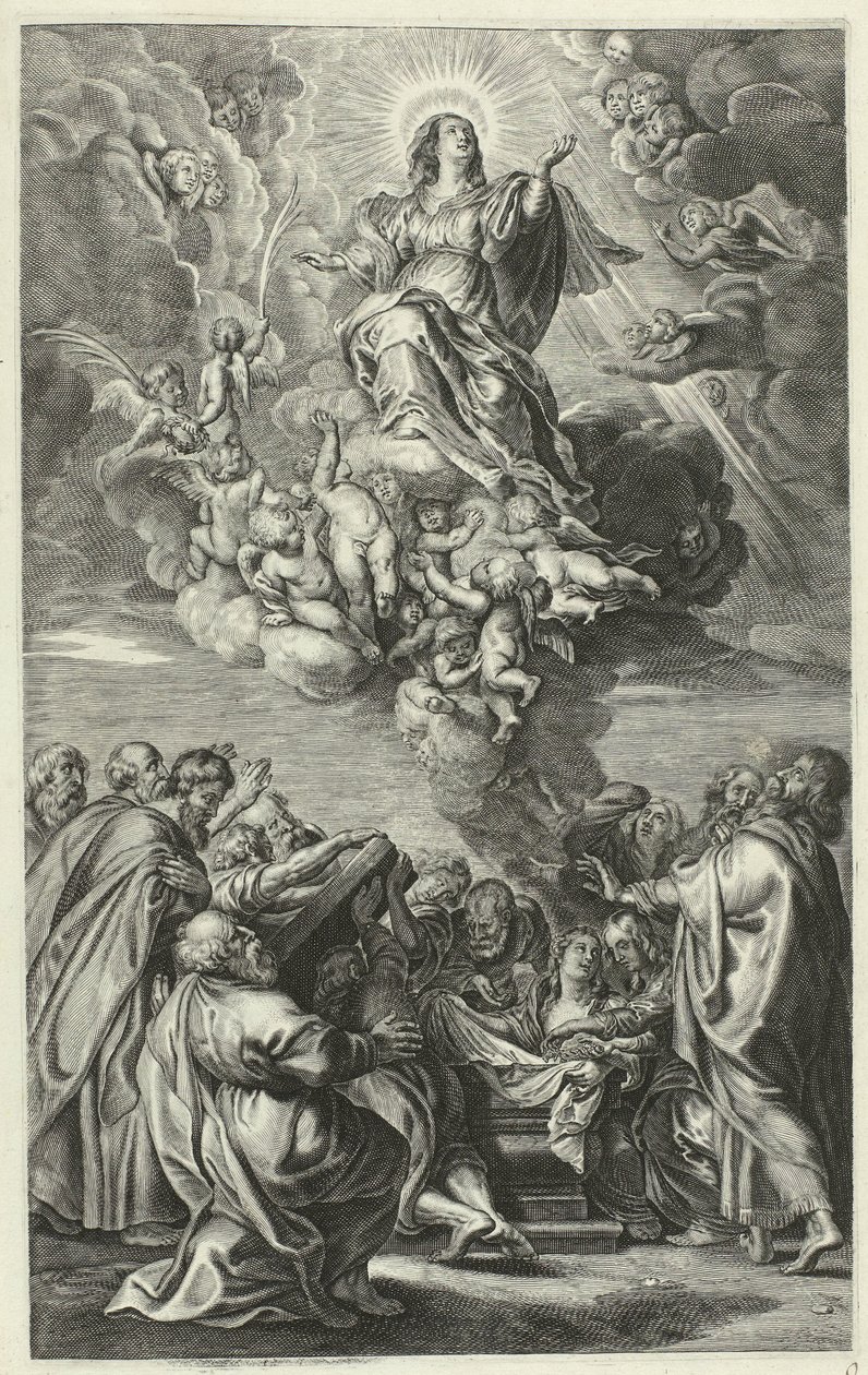 Ascension of Mary by François Stuerhelt (possibly)