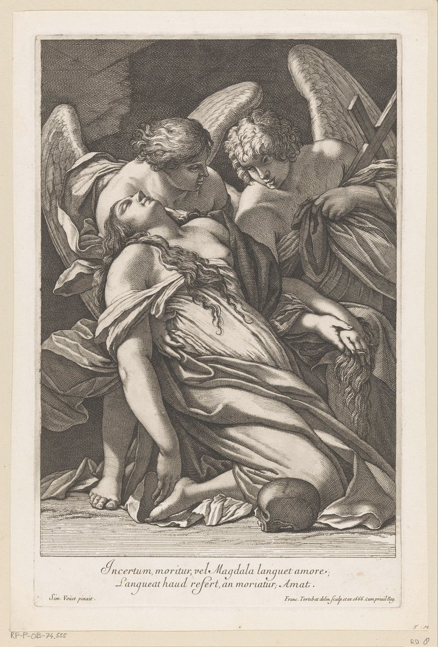 Death of Magdalena by François Tortebat