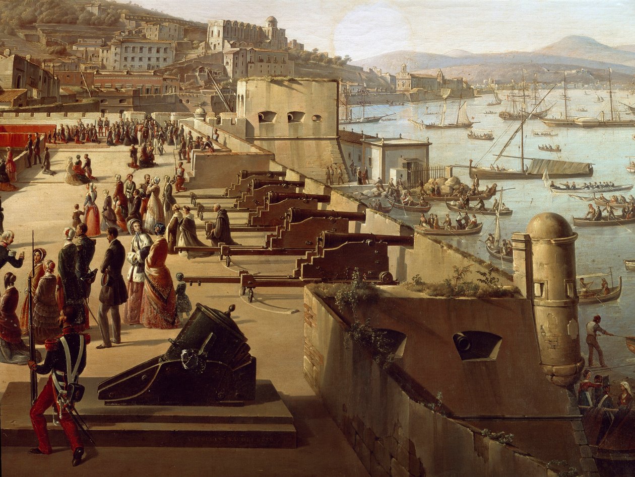 The guns in the Detail Fortress by François Vervloet