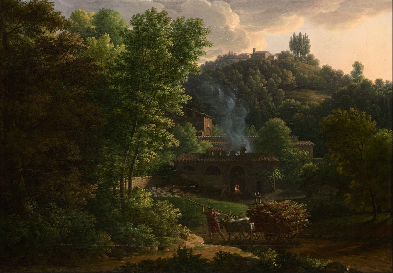Italian Landscape by Francois Xavier Fabre