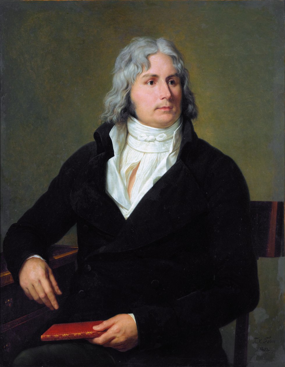 Portrait of Louis-François Bertin by Francois Xavier Fabre