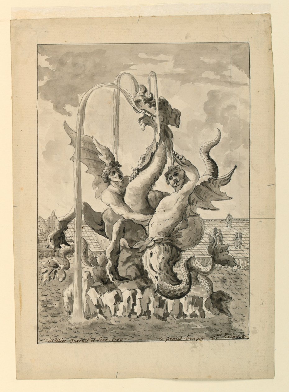 Design for the Grand Trianon at Versailles by François de Cuvilliés the Elder