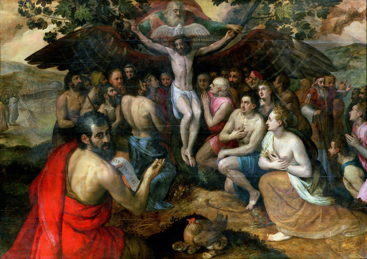 Allegory of the Trinity by Frans Floris