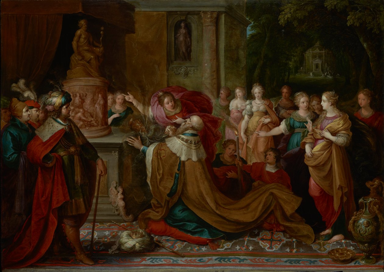 The Idolatry of Solomon by Frans Francken the Younger  