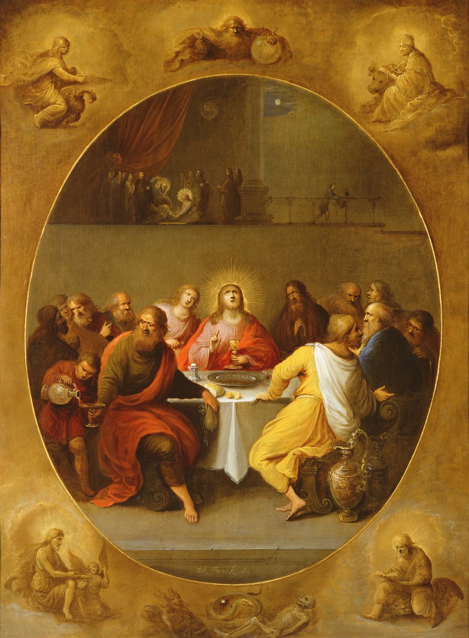 The Last Supper by Frans II and III Francken