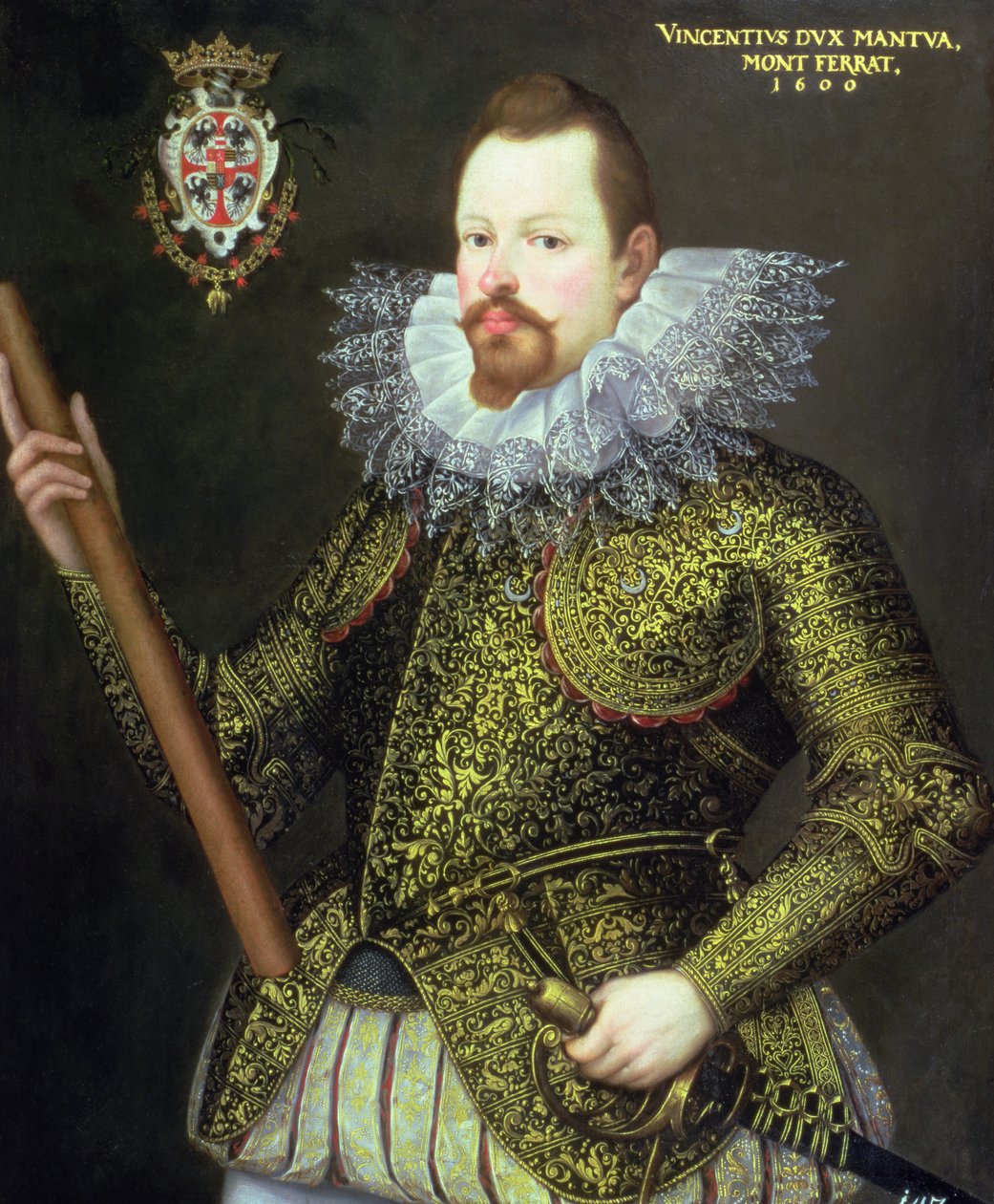Vicenzo Gonzaga, Duke of Mantua, 1600 by Frans Pourbus the Younger