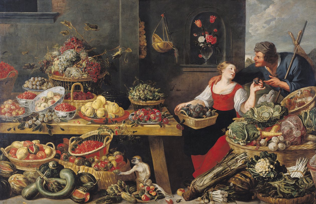 Fruit and Vegetable Market by Frans Snyders or Snijders