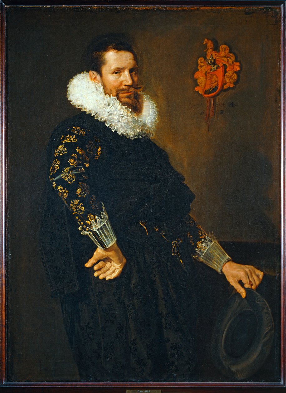 Paulus van Beresteyn, lawyer in Haarlem. 1619 by Frans (School of) Hals