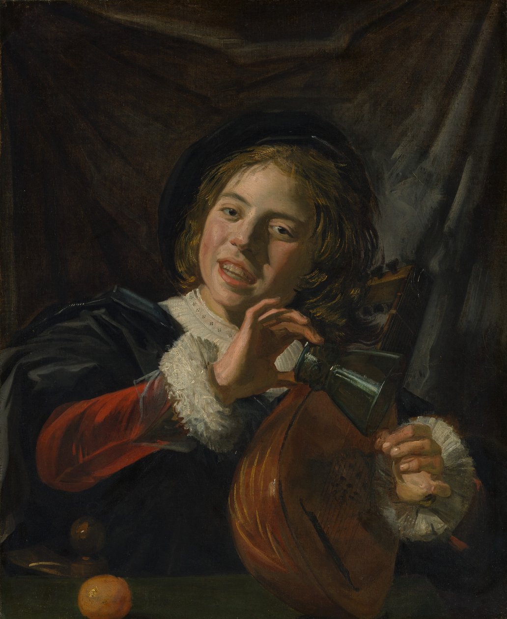 Boy with a Lute by Frans Hals