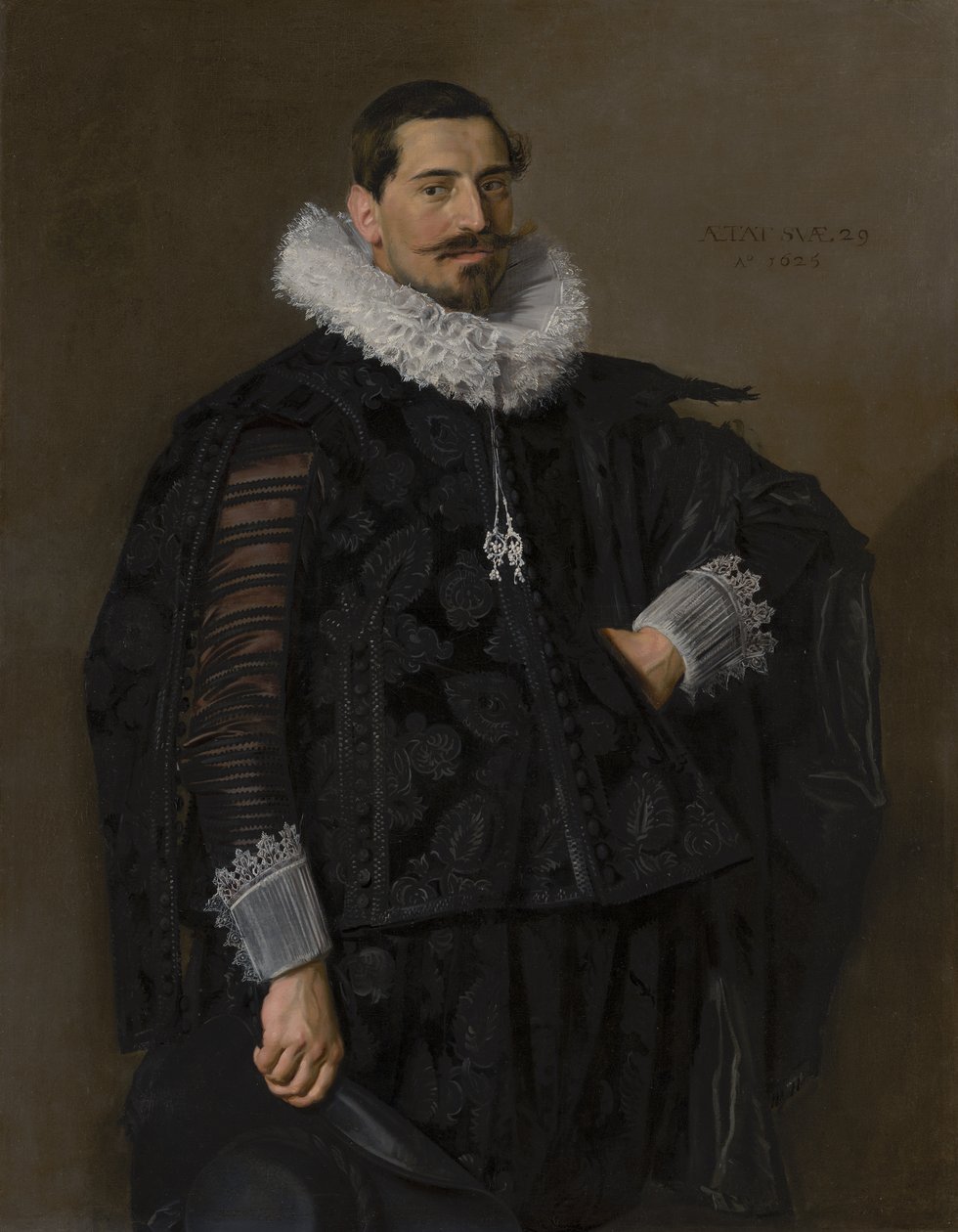 Portrait of Jacob Pietersz Olycan (1596-1638) by Frans Hals