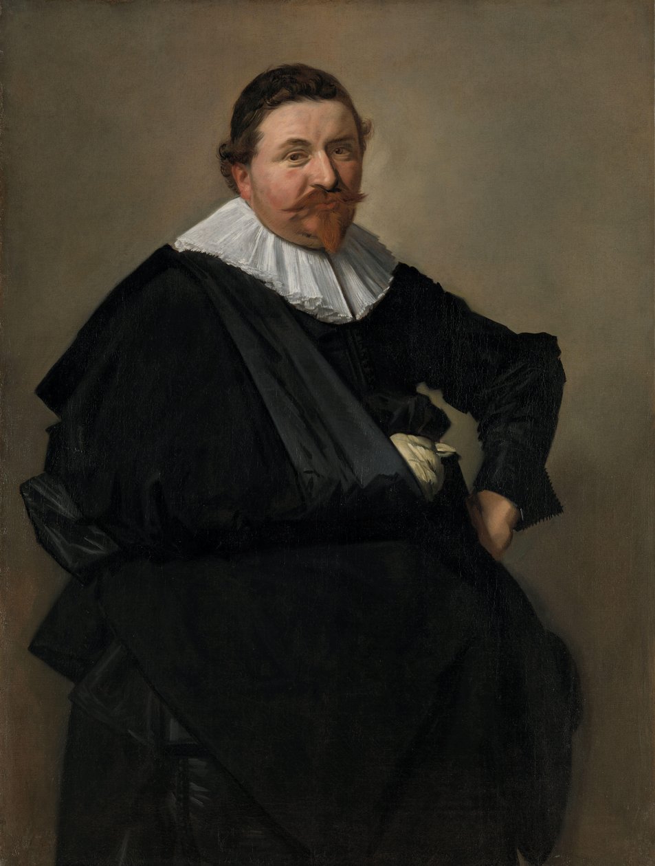 Portrait of Lucas de Clercq by Frans Hals