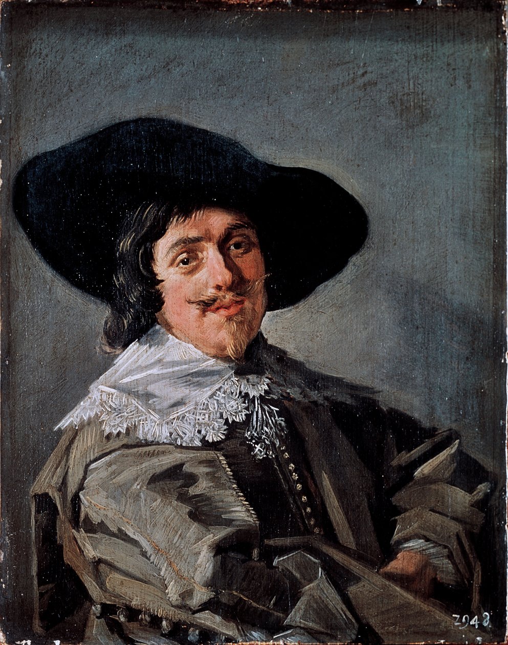 Portrait of a Man in a Yellow-Gray Frock by Frans Hals