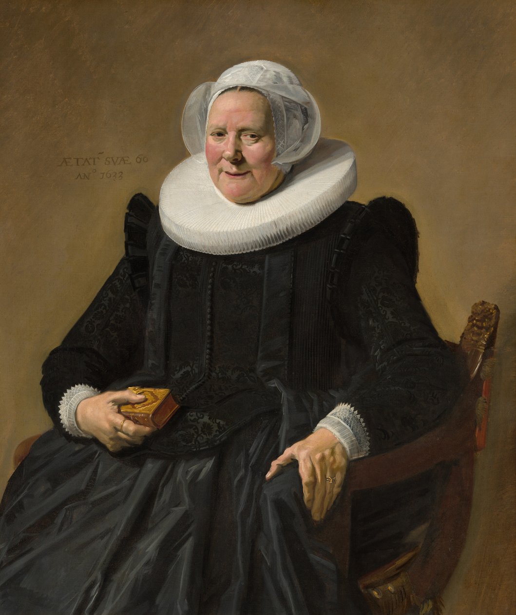 Portrait of an Elderly Lady by Frans Hals