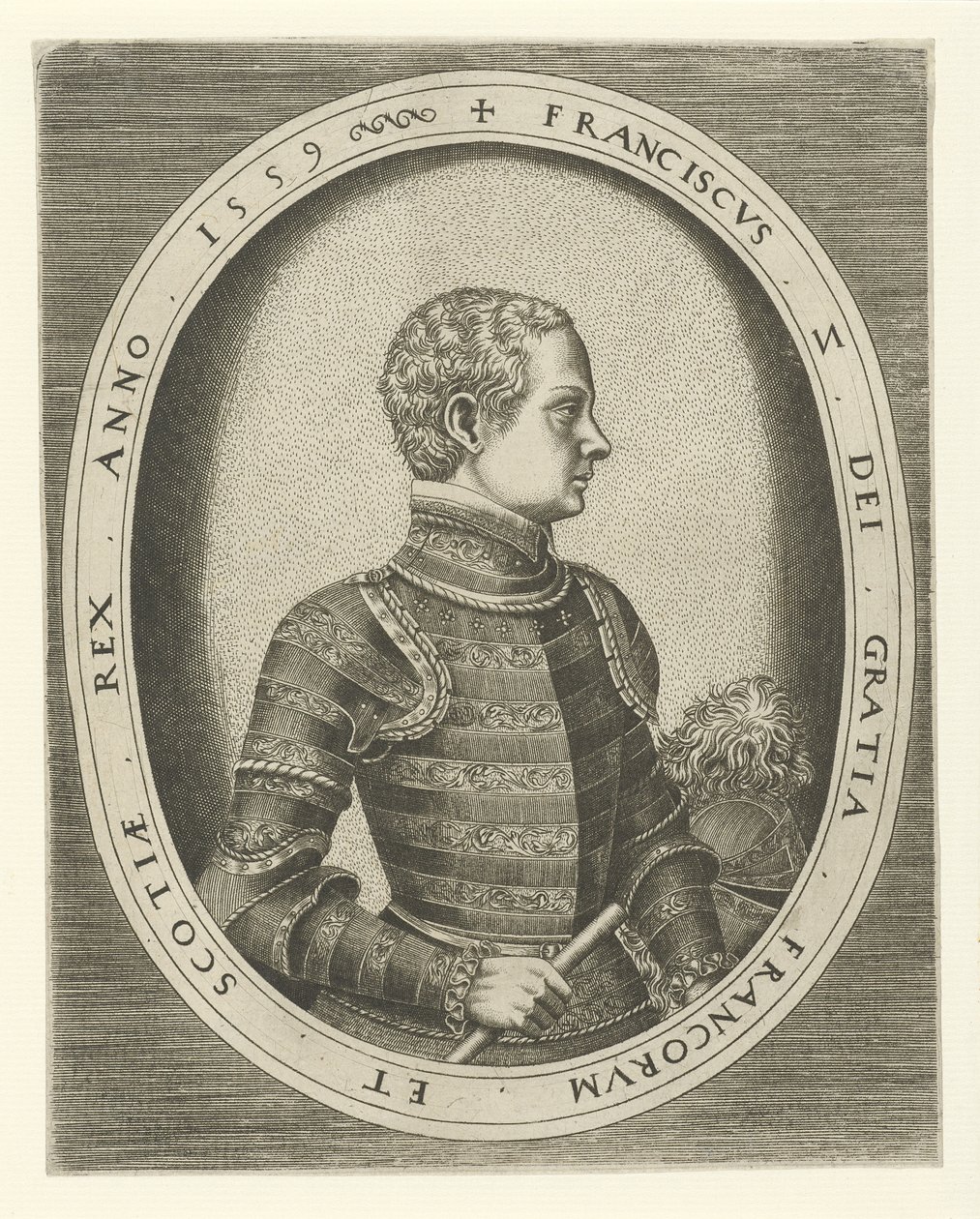 Portrait of Francis II of France by Frans Huys
