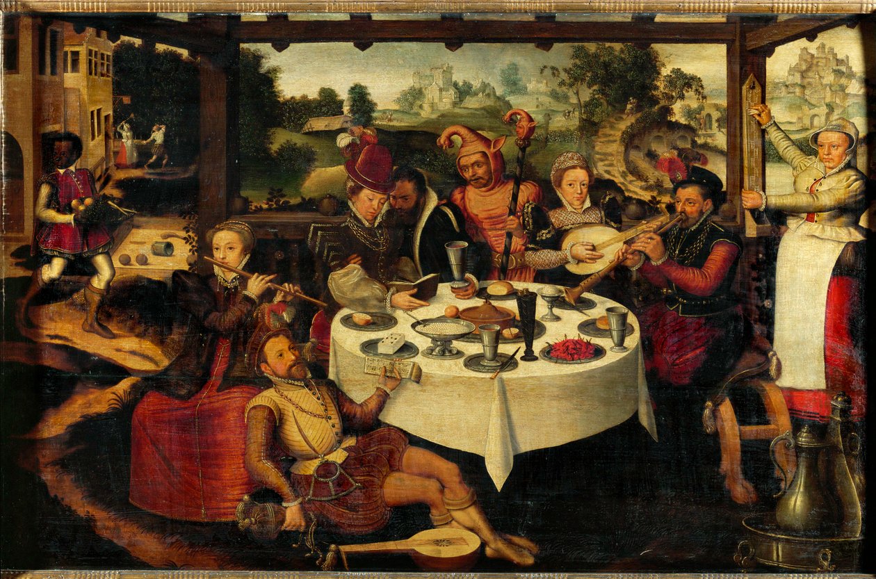 The Prodigal Son, Celebration of the Return by Frans I Pourbus