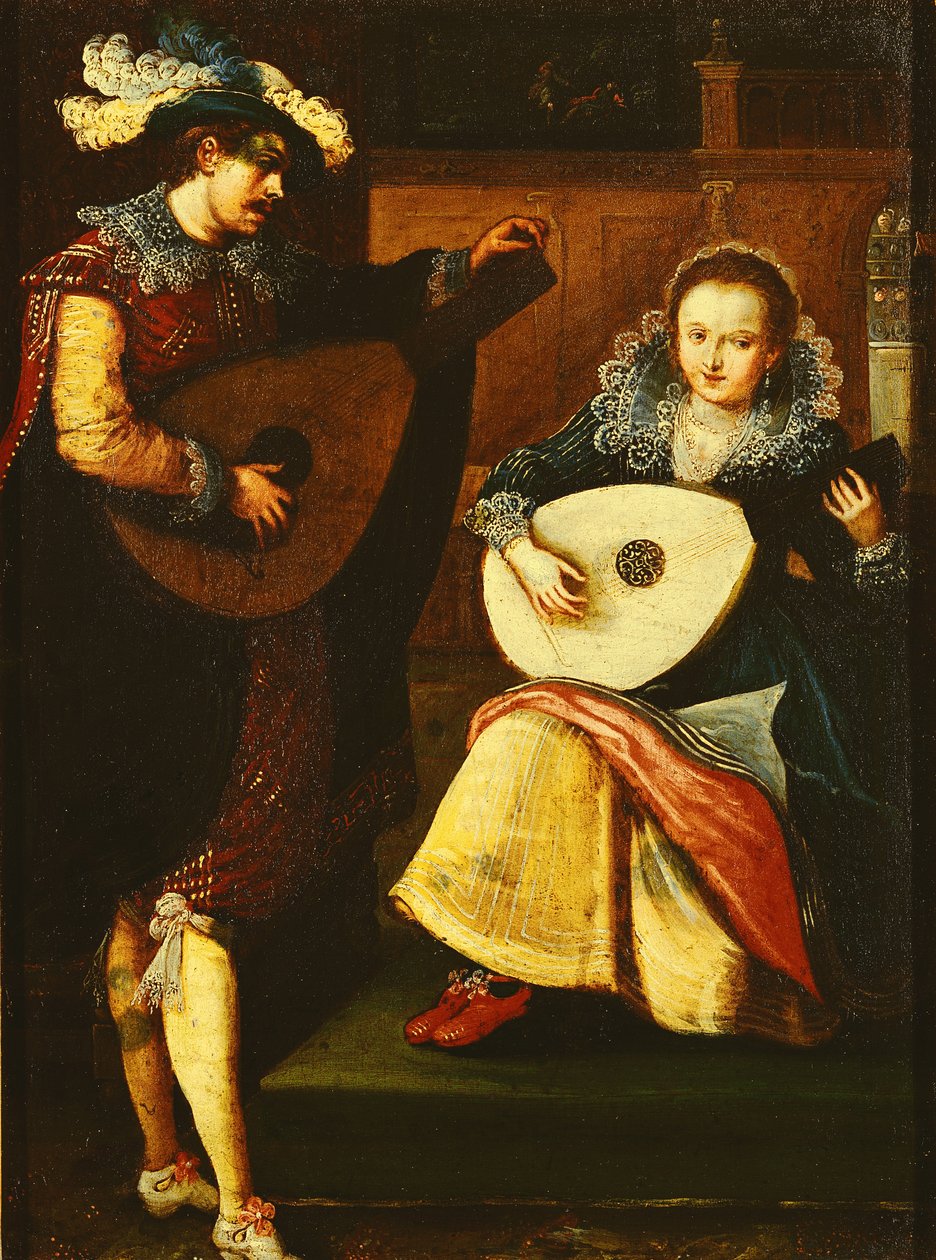 The Five Senses: Hearing by Frans Pourbus the Younger