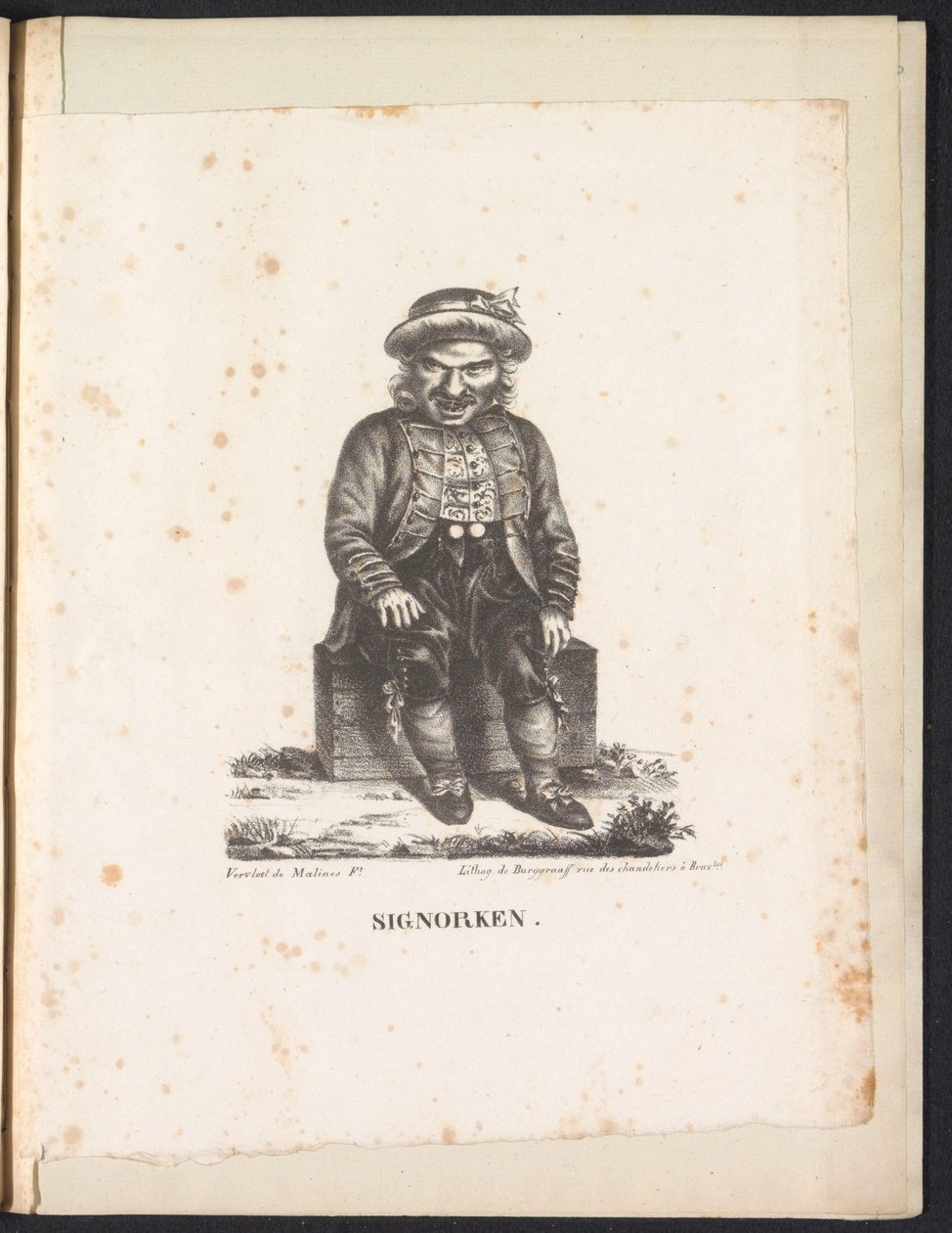 Sinjoorke, 1825 by Frans Vervloet
