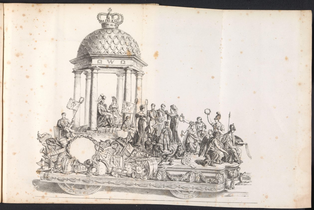 Fifth Float in the Parade for Saint Rombout, 1825 by Frans Vervloet