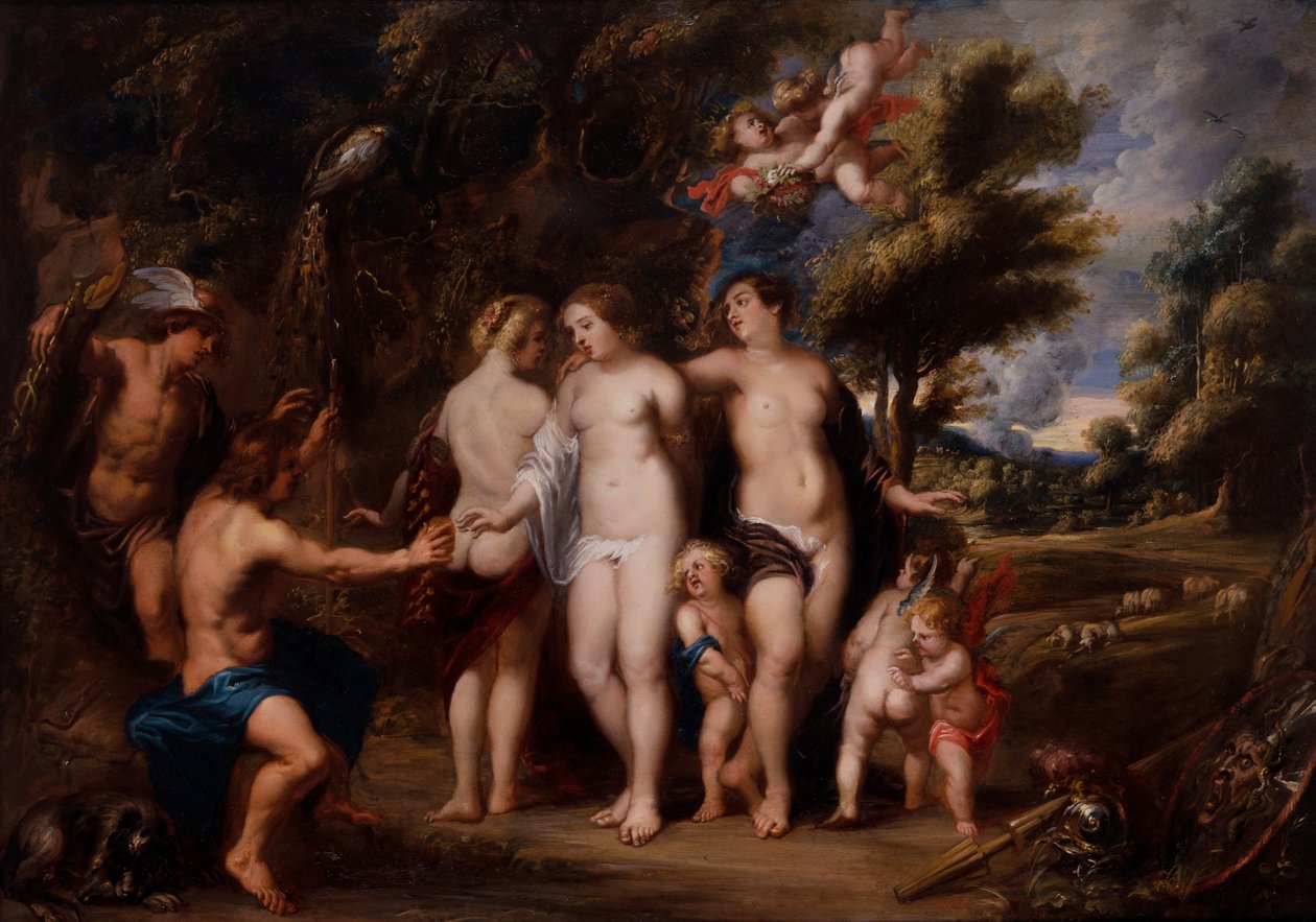 The Judgement of Paris by Frans Wouters