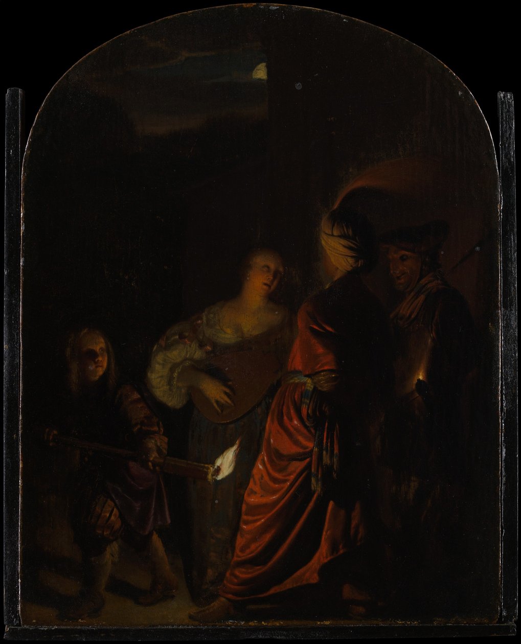 The Serenade, ca. 1678-80 by Frans van Mieris