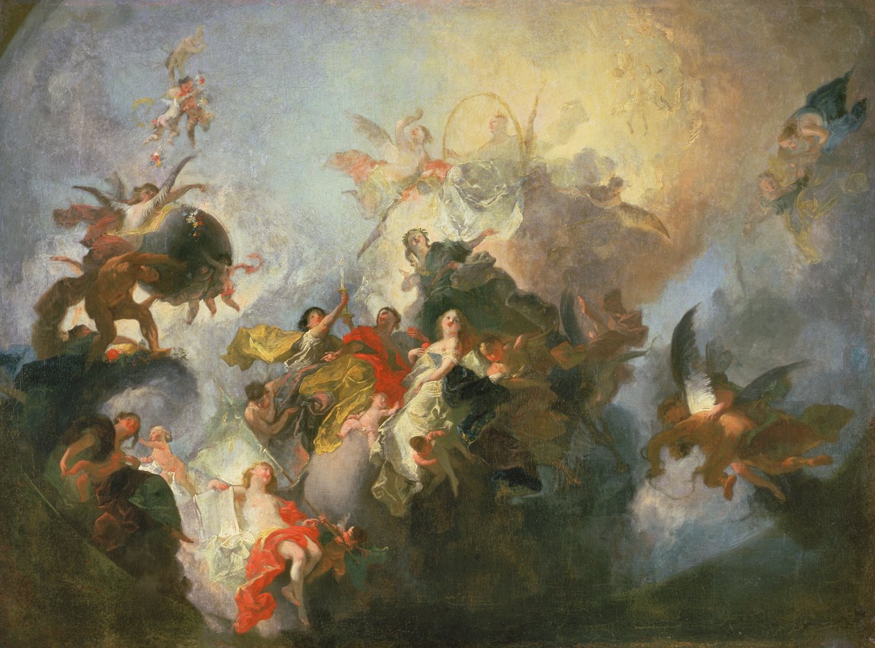 The Glorification of the Order of Premonstratensians, c.1765 by Franz Anton Maulbertsch