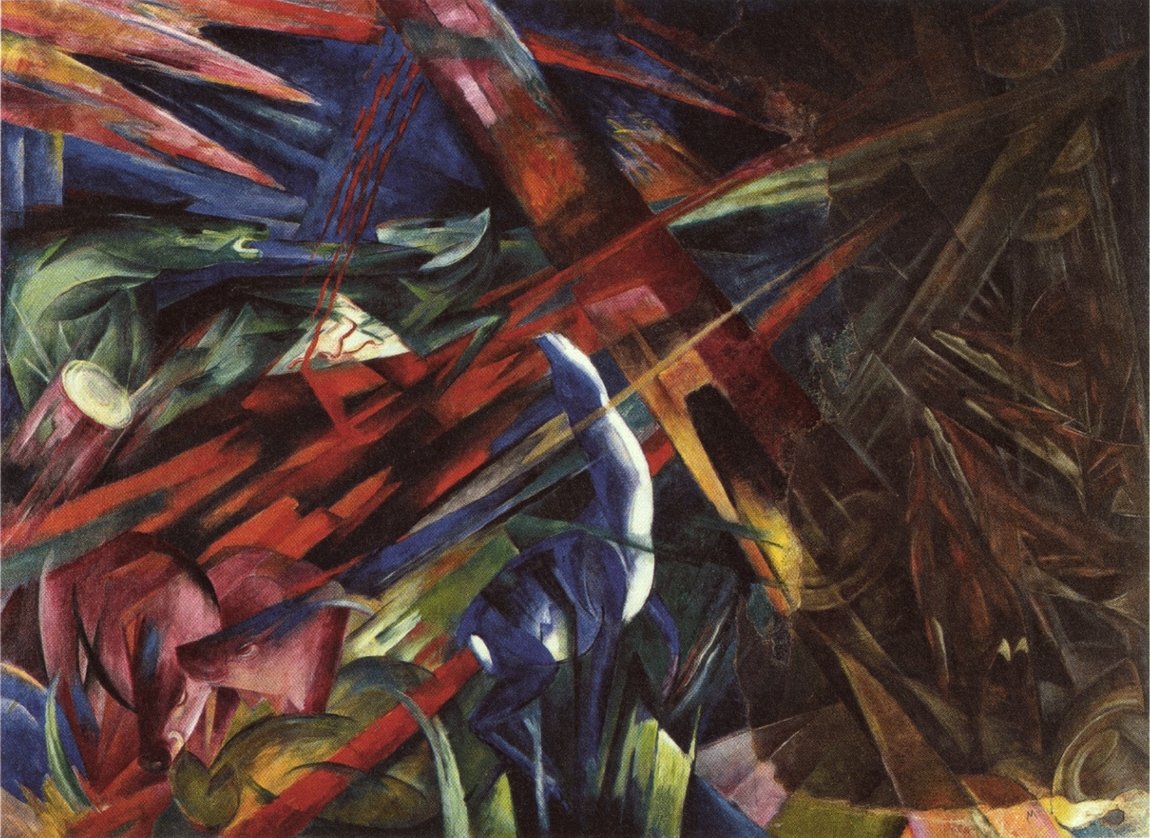 The Fate of the Animals by Franz Marc