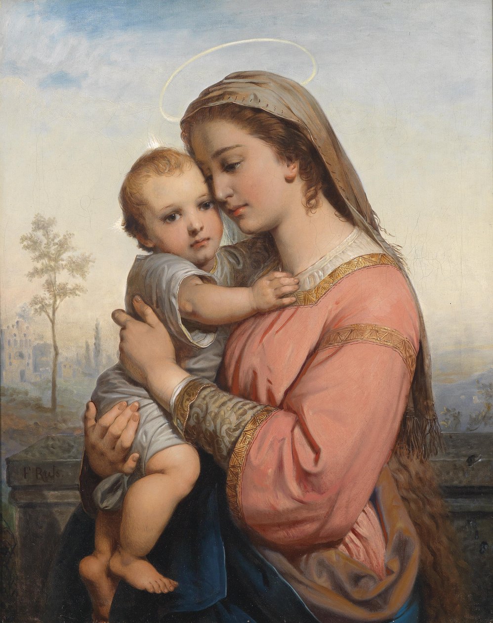 Madonna and Child by Franz Russ the Elder