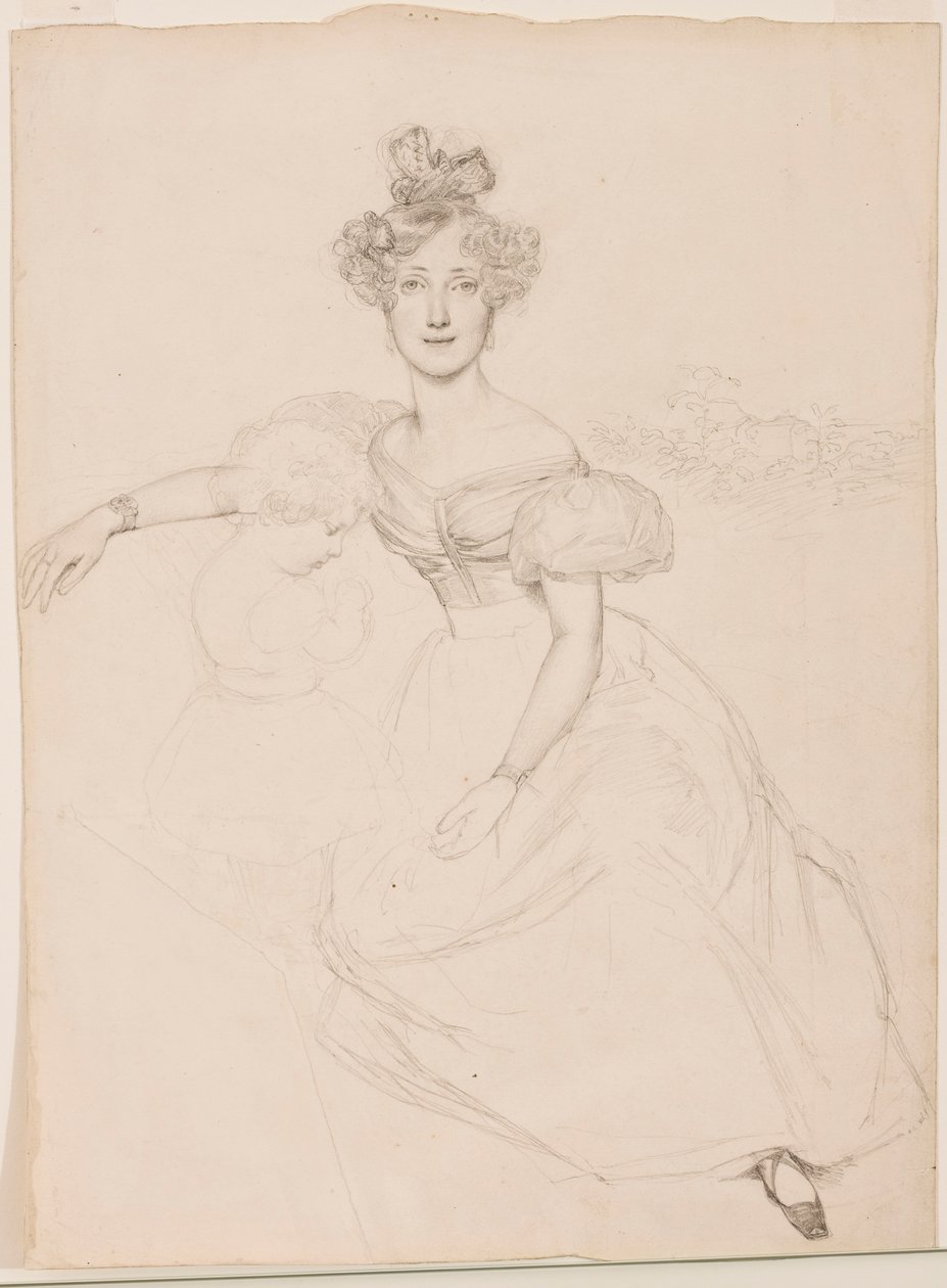Grand Duchess Sophie of Baden with Her Son, c.1831 by Franz Xaver Winterhalter