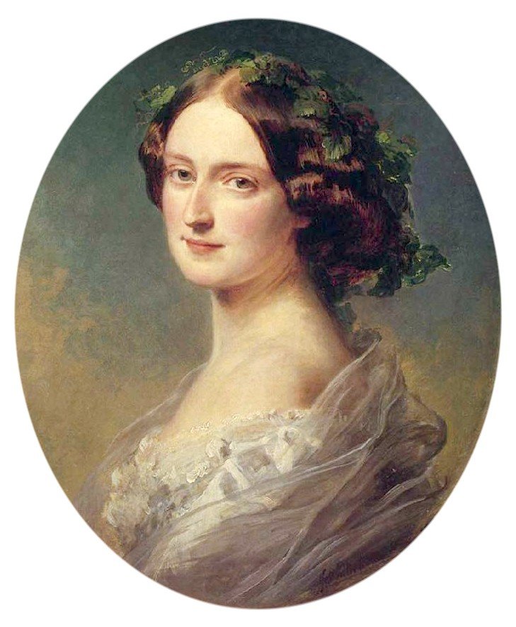 Lady Clementina Augusta Wellington Child-Villiers by Franz Xaver Winterhalter