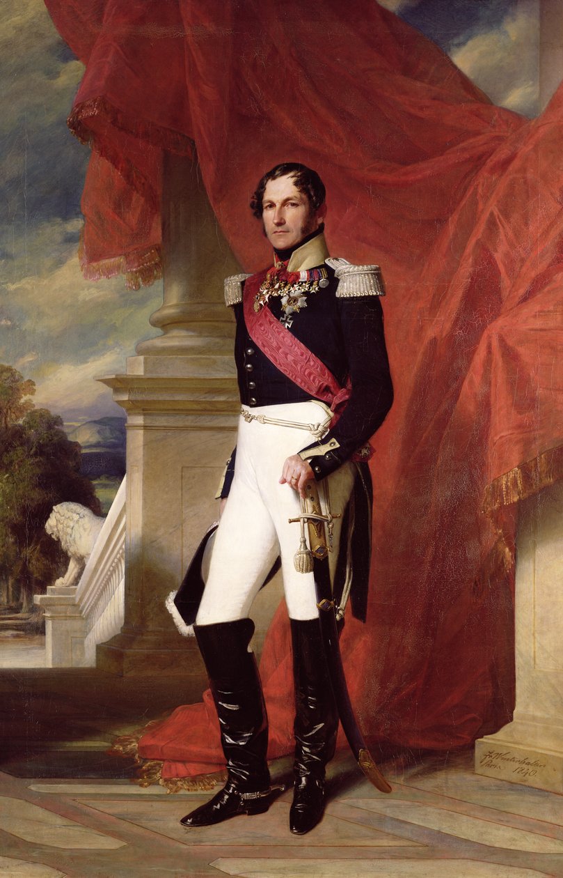 Leopold I, 1840 by Franz Xaver Winterhalter