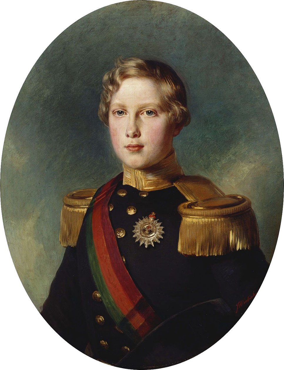 Louis I, King of Portugal by Franz Xaver Winterhalter