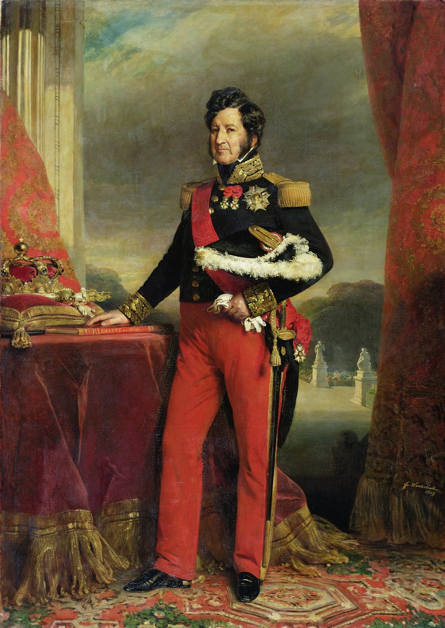 Louis-Philippe I, King of France by Franz Xaver Winterhalter
