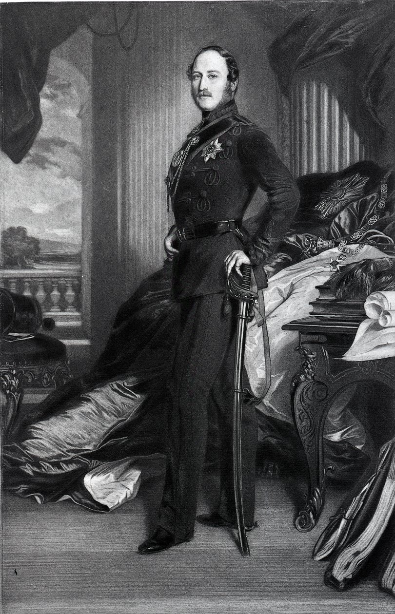 Prince Albert, After the Painting of 1859 by Franz Xaver Winterhalter